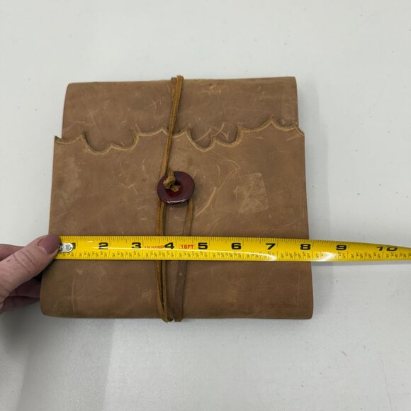 Minds Eye Journals Distinctive Handmade Designer Leather Jute Paper Notebook - Picture 7 of 8